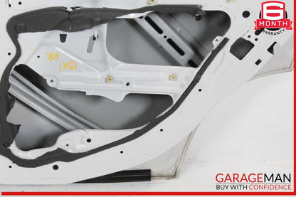 12-15 BMW X1 Rear Right Passenger Side Door Shell White OEM