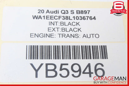 19-25 Audi Q3 Brake Stop Foot & Petrol Throttle Pedal 5Q1723058BP 6PV01062183