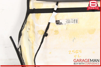 18-25 Audi Q5 Front Left Lower Bottom Seat Cushion Cover Black OEM