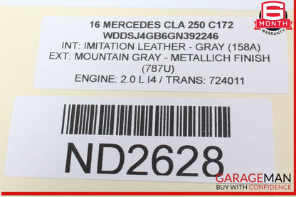 14-18 Mercedes W117 CLA250 Instrument Cluster Speedometer Odometer Gauge OEM