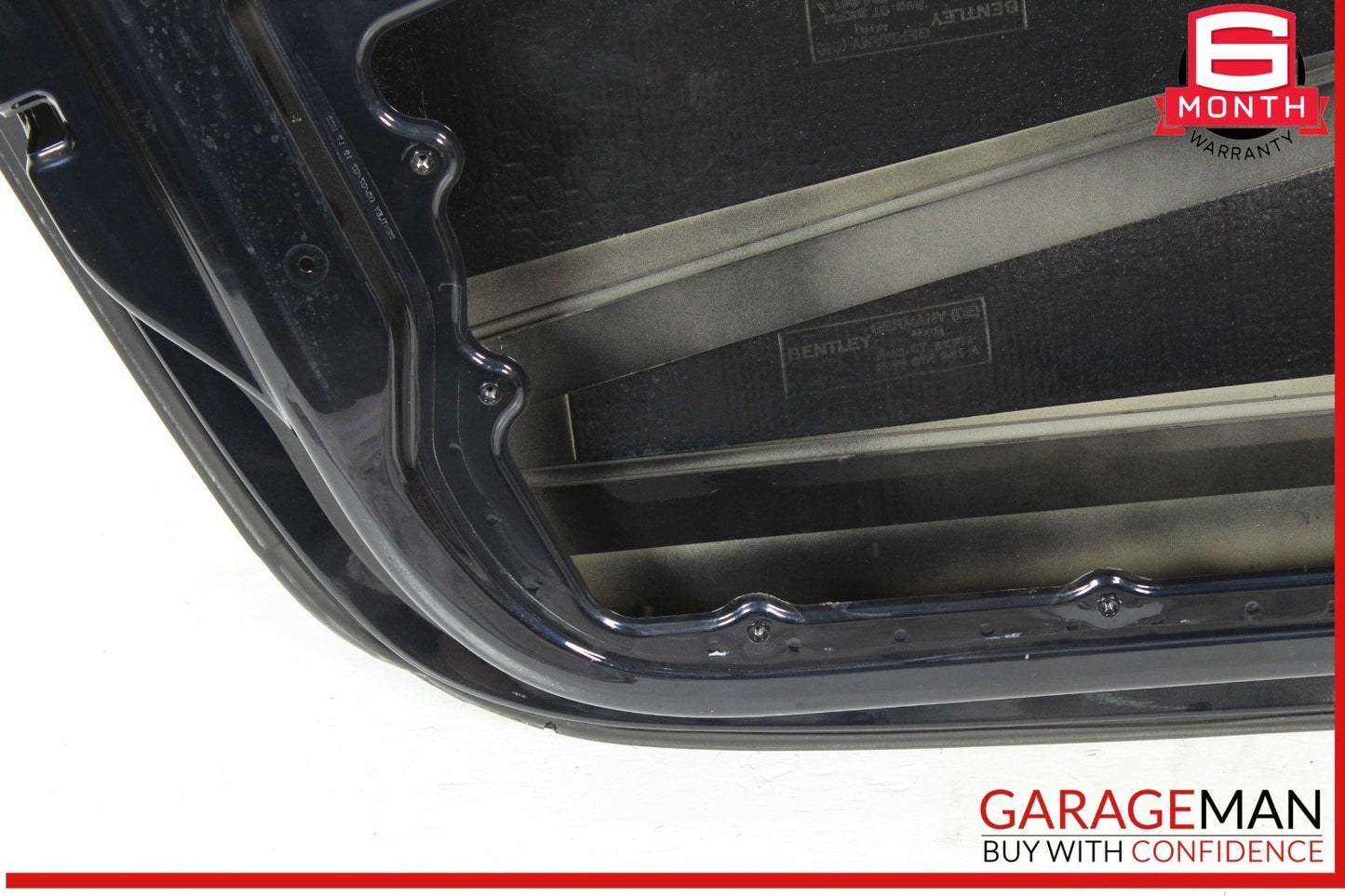 03-09 Bentley Continental GT GTC Left Side Door Shell Frame Panel Blue OEM