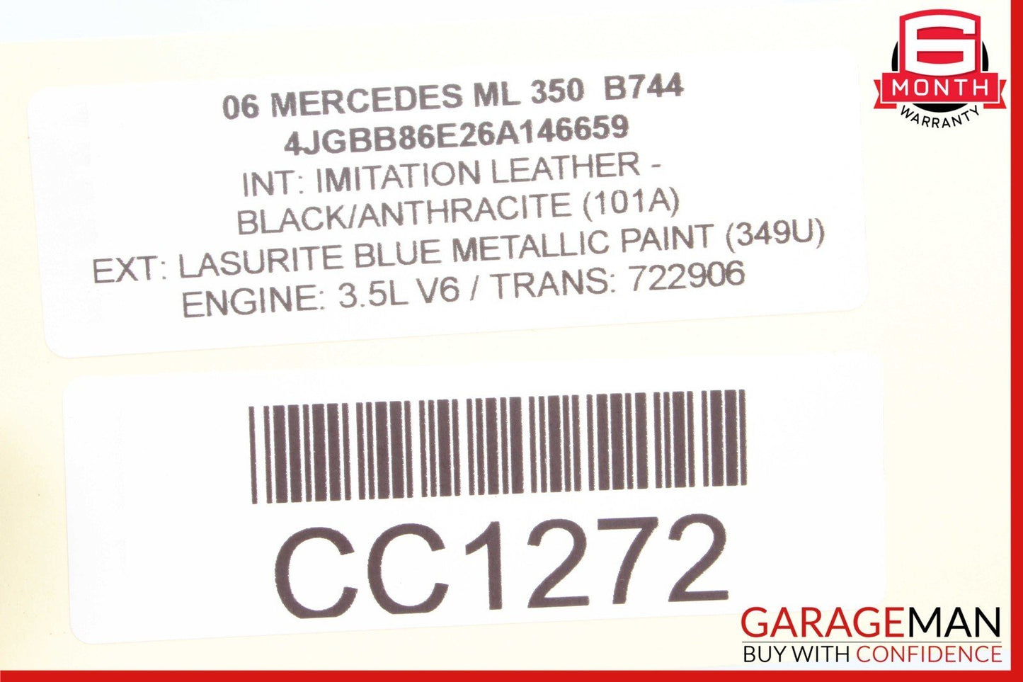 05-13 Mercedes W164 ML350 CLK350 C350 E350 Engine Oil Filter Cooler Housing OEM