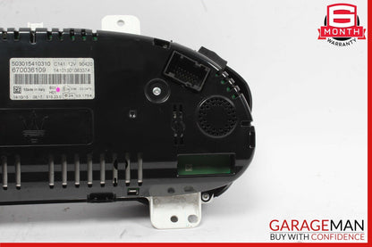14-17 Maserati Ghibli Speedometer Odometer Instrument Cluster Gauge Assembly OEM