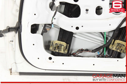 11-16 BMW 528i 535i 550i Front Right Passenger Side Door Shell Panel White OEM