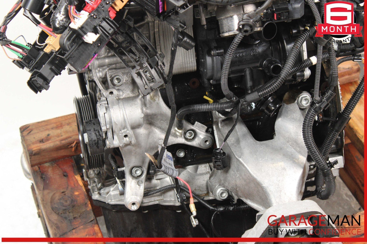 16-18 Audi A6 2.0L Engine Motor Assembly AWD OEM 168k