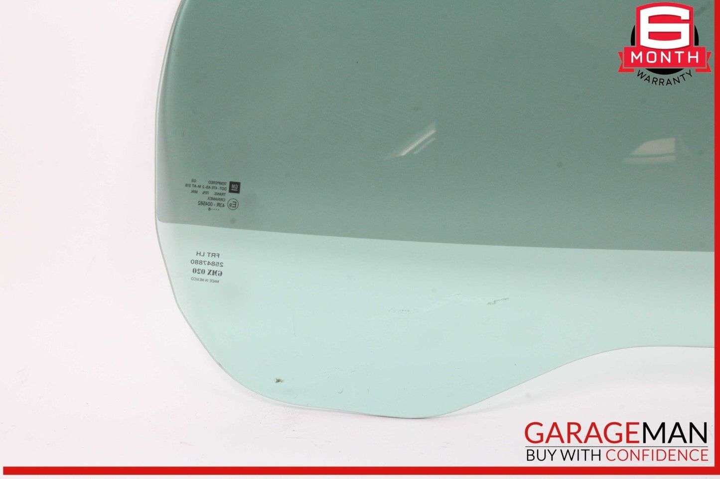 07-10 Saturn Sky Front Left Driver Side Door Window Glass 25847880 OEM