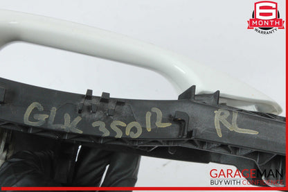 08-15 Mercedes X204 GLK350 Rear Left Driver Side Exterior Door Handle White OEM