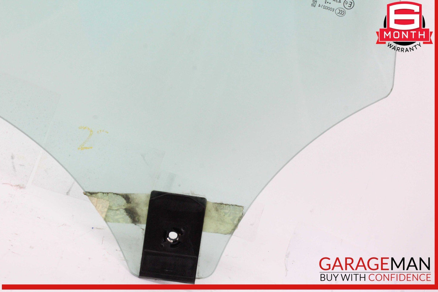 17-23 Tesla Model 3 Rear Left Driver Side Door Window Glass 43R004529 OEM