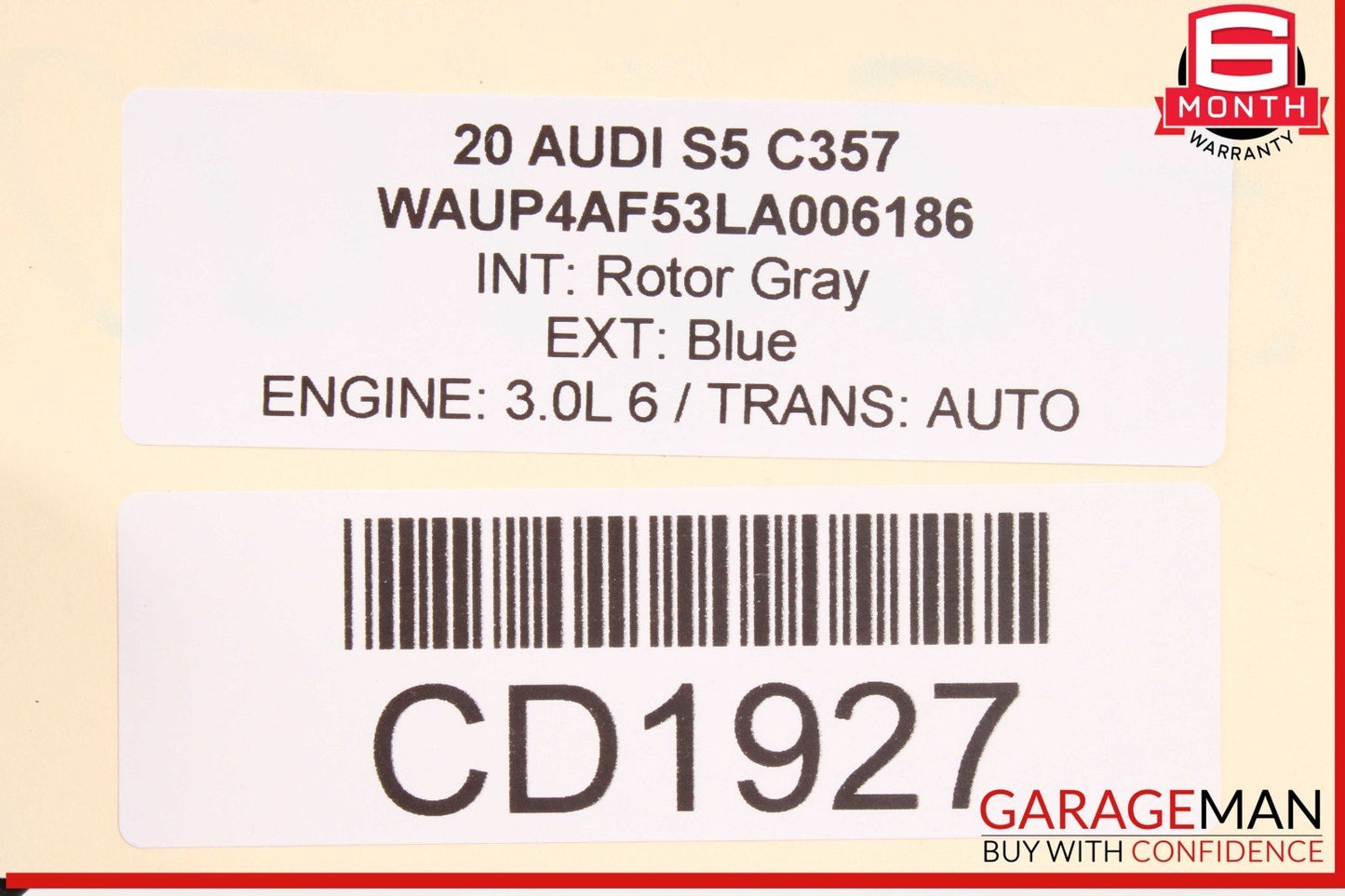 20-24 Audi S5 Rear Bumper Cover Assembly OEM