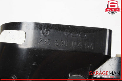 03-06 Mercedes R230 SL500 SL55 AMG Center Dashboard Hazard AC Air Vent Black OEM