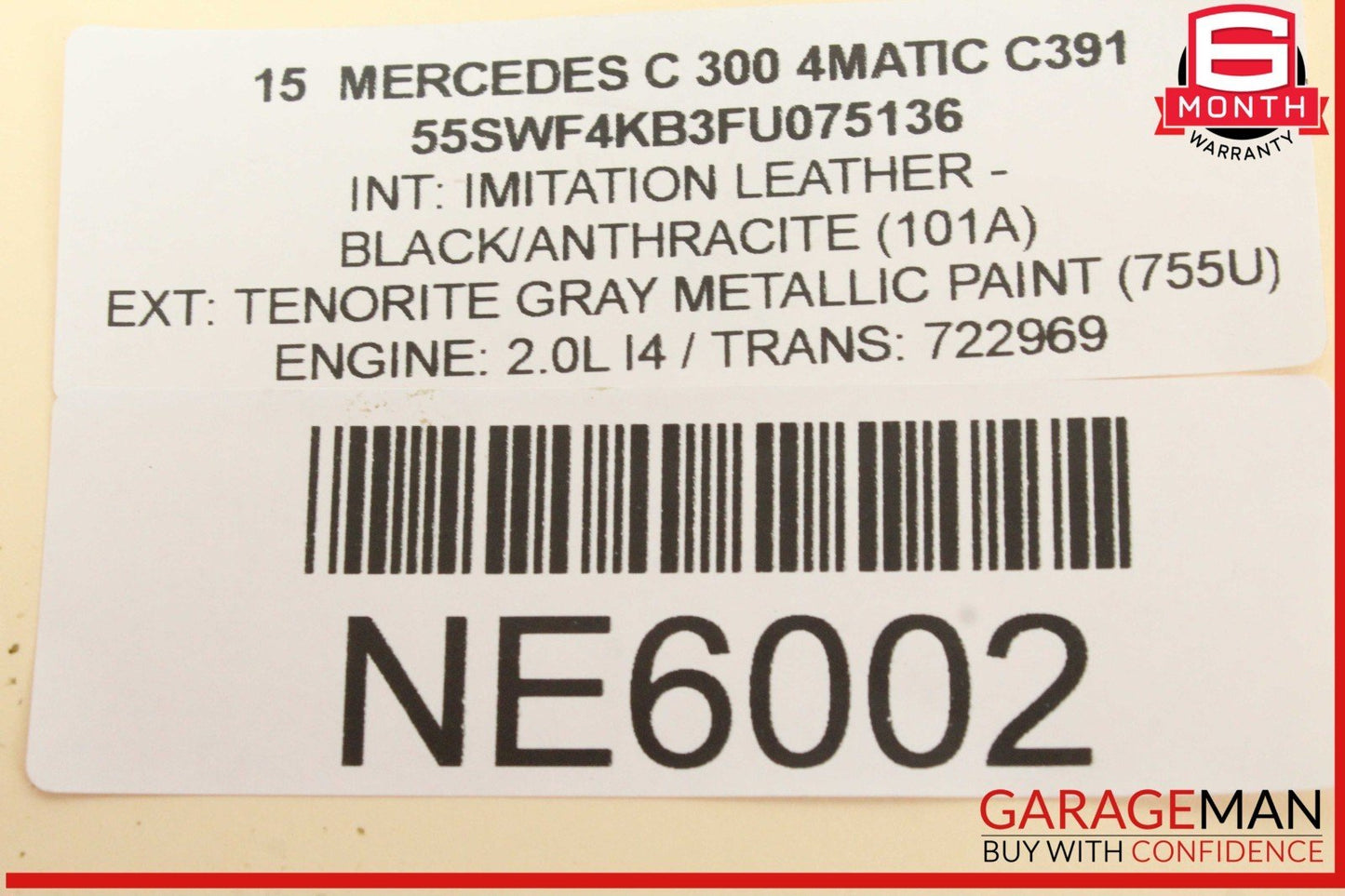 15-20 Mercedes W205 C300 4MATIC Rear Left Side Spindle Knuckle Wheel Hub OEM