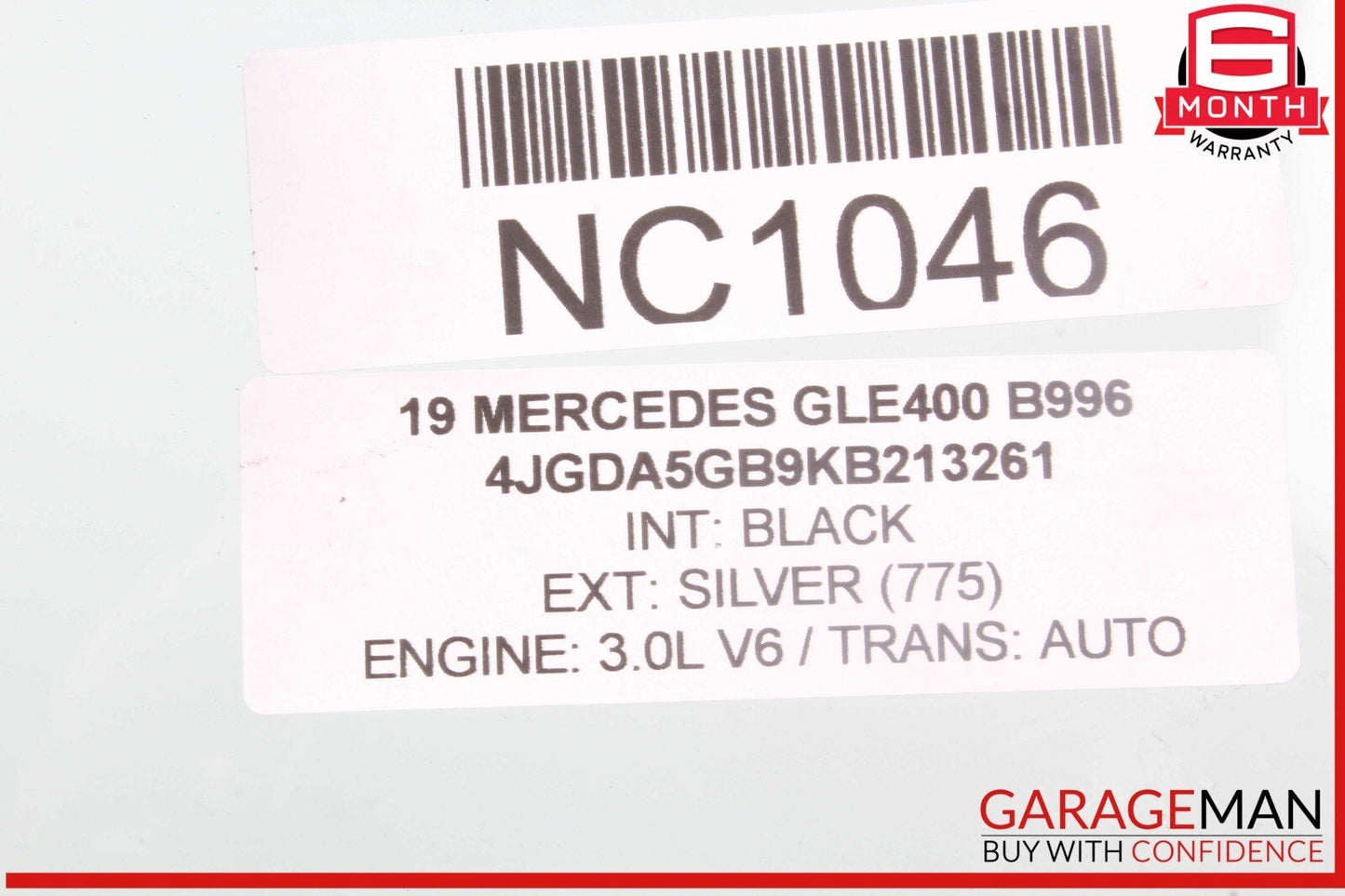 12-19 Mercedes W166 GLE400 GLS550 Front Left Driver Side Door Window Glass OEM