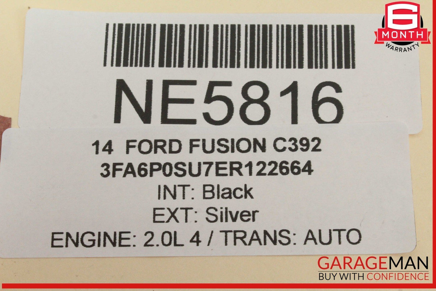 13-16 Ford Fusion Front Center Dash AC A/C Air Conditioning Air Vent Grille OEM