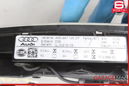 2017-2019 Audi Q7 Overhead Dome Light Lamp 4M0947135CP Genuine