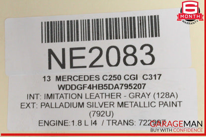 12-15 Mercedes W204 C250 CGI 1.8L Turbo Turbocharger Manifold Assembly M271