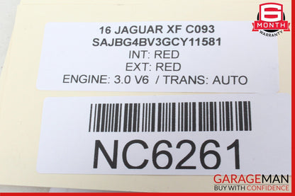 16-20 Jaguar XF Rear Bumper Wire Wiring Harness GX6315B484AB OEM