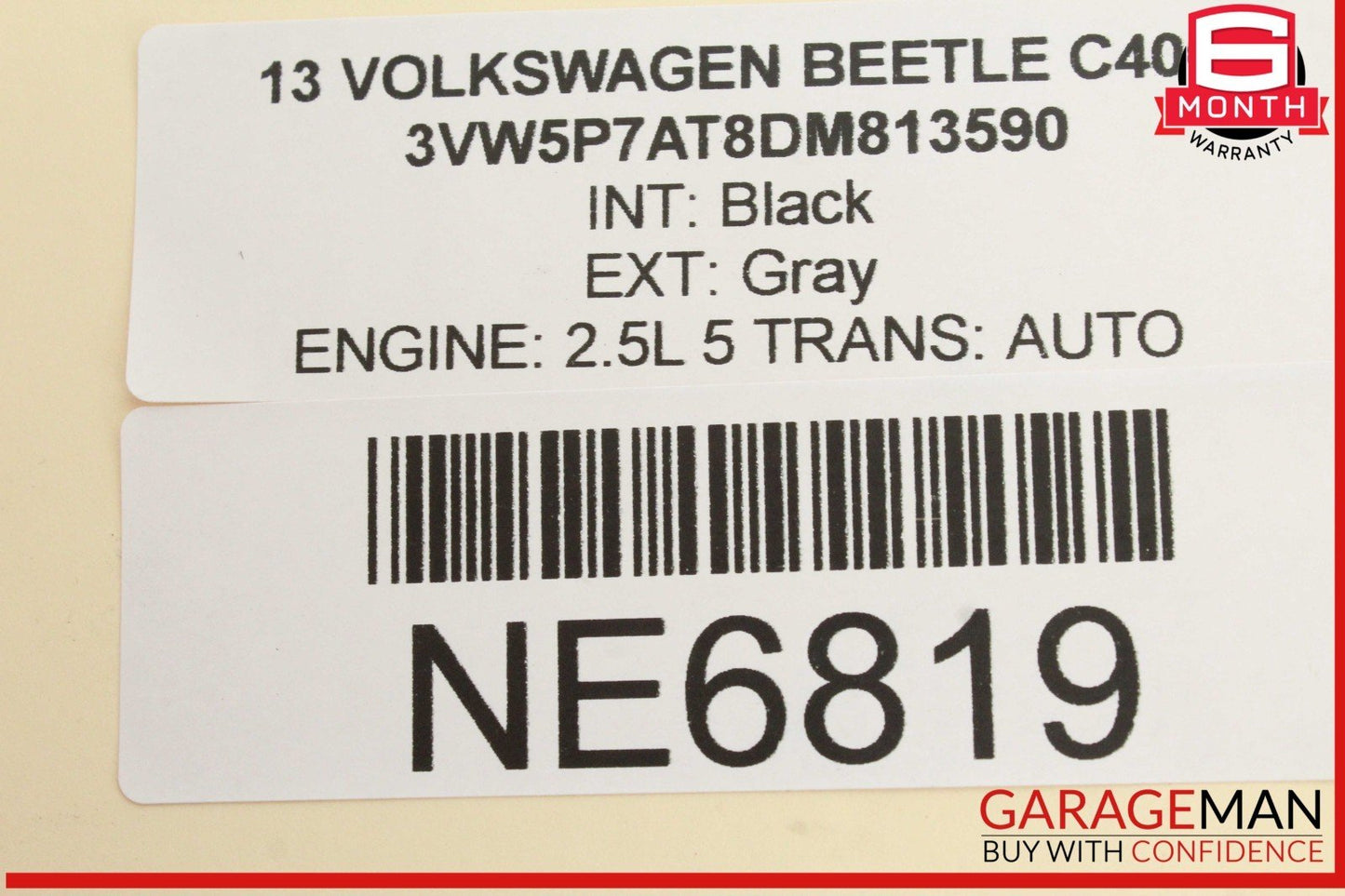 12-15 Volkswagen Beetle Front Dash Audio Radio AM FM CD Player Receiver OEM
