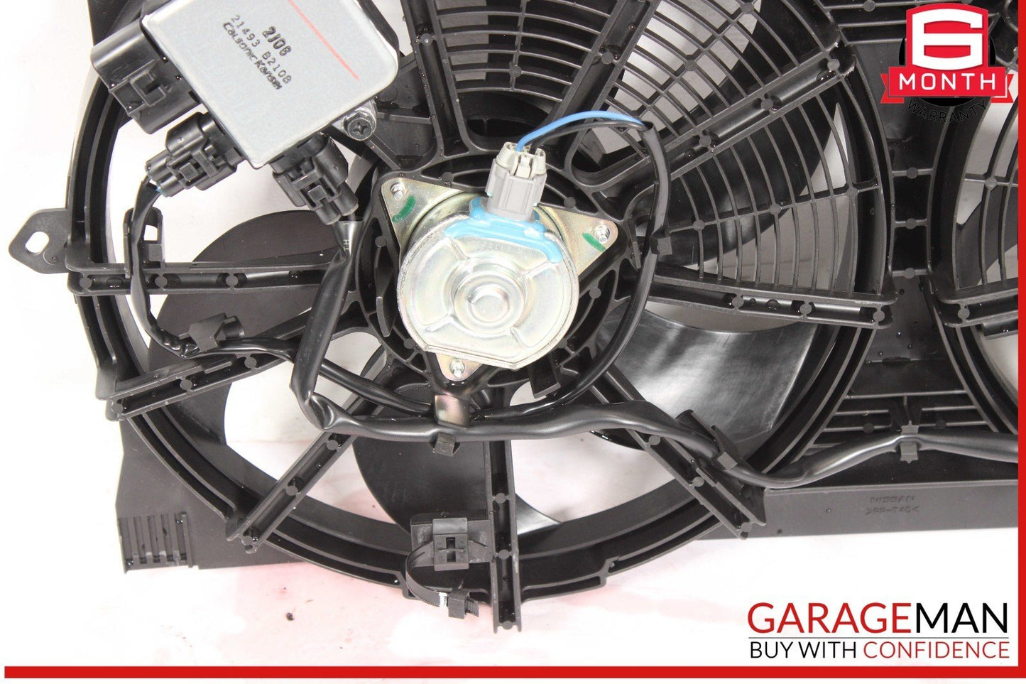 13-24 Nissan Leaf Engine Radiator Cooling Fan Motor Shroud Assy OEM