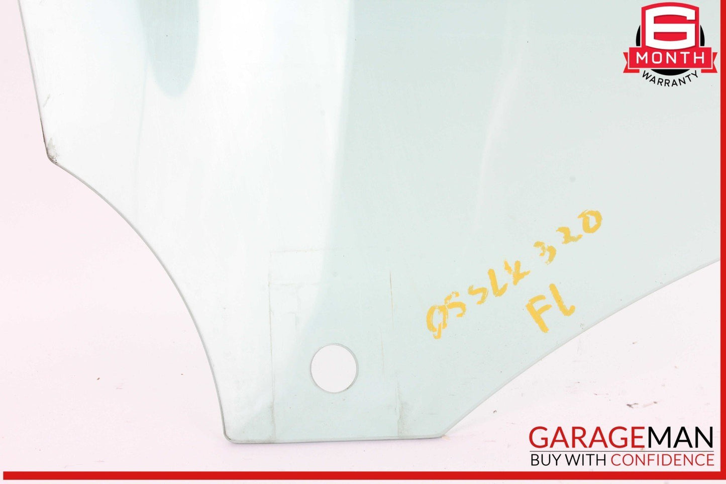 03-09 Mercedes W209 CLK350 CLK550 Front Left Driver Side Door Window Glass OEM