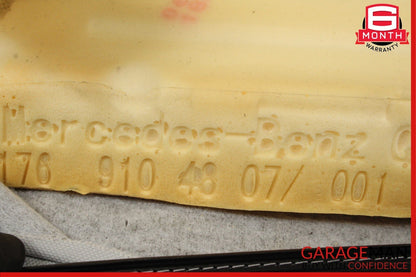 14-18 Mercedes W117 CLA250 Front Left Side Top Upper Seat Cushion Cover Gray OEM