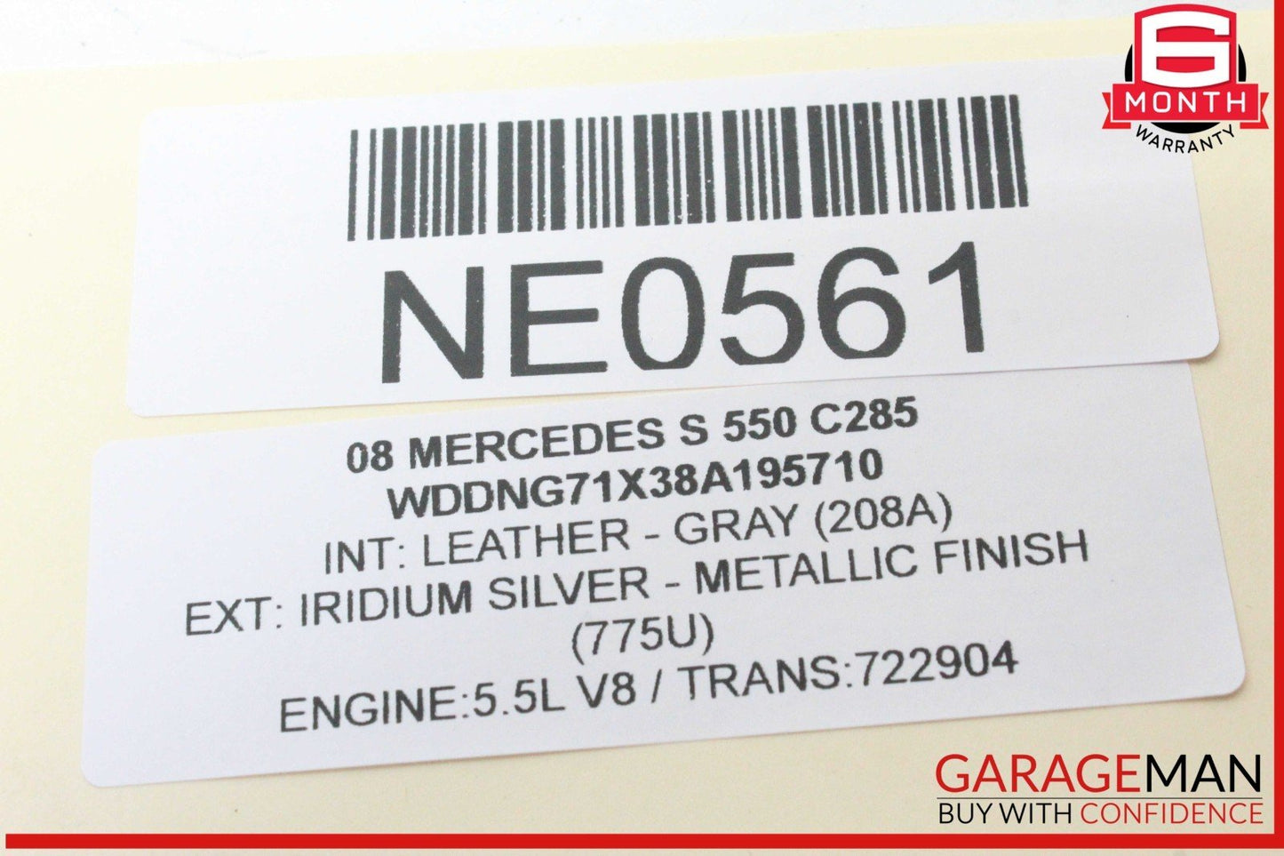 07-14 Mercedes W221 S550 CL550 Front Left Driver Seat Control Memory Switch OEM