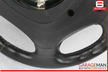 98-05 Mercedes W163 ML320 ML55 AMG 4 Spoke Driver Steering Wheel Black OEM