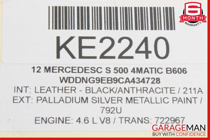 10-13 Mercedes W221 S550 S350 S600 Rear Right or Left Door Loud Sound Speaker
