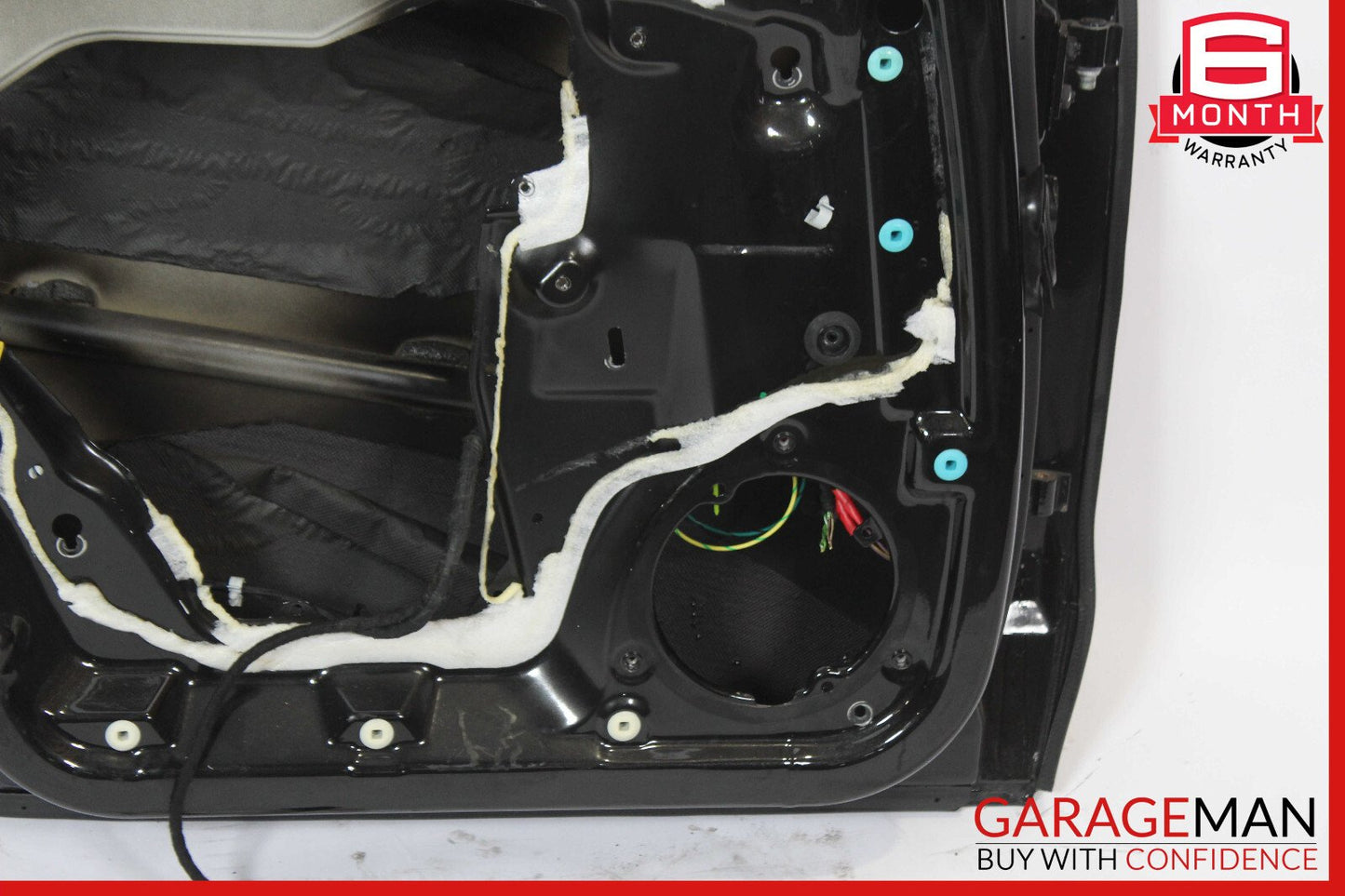 03-13 Maserati Quattroporte M139 Rear Left Driver Side Door Shell OEM