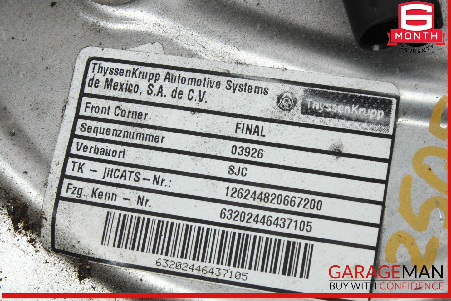18-25 Audi Q5 Front Right Passenger Side Spindle Knuckle Wheel Hub 80A407560 OEM