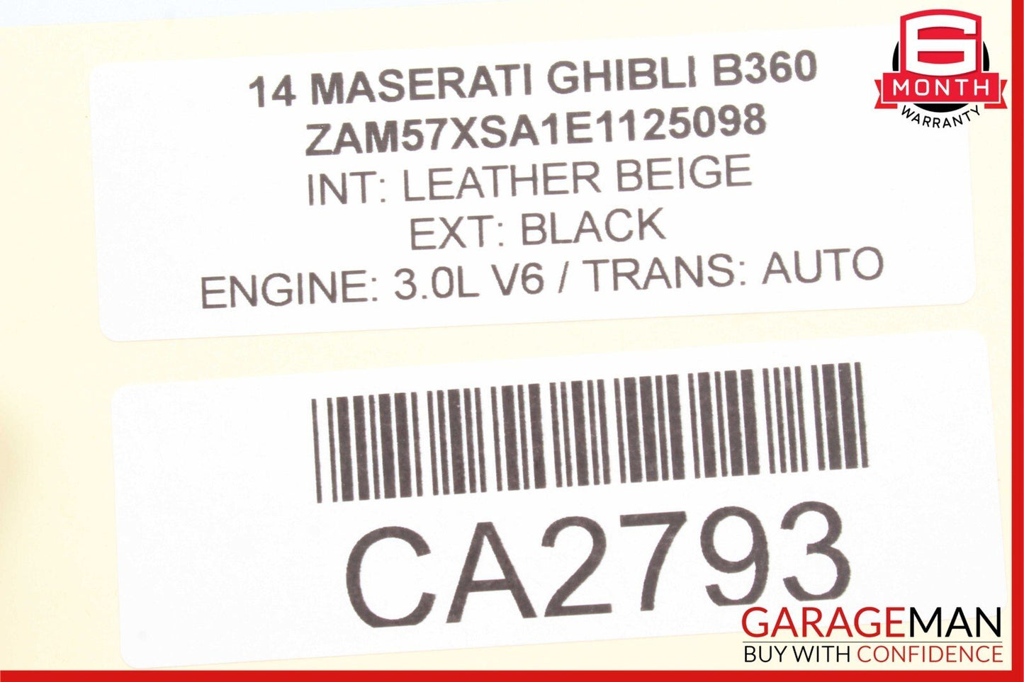 14-17 Maserati Ghibli Front Left Lower Dash Ignition Switch Trim Cover Assembly