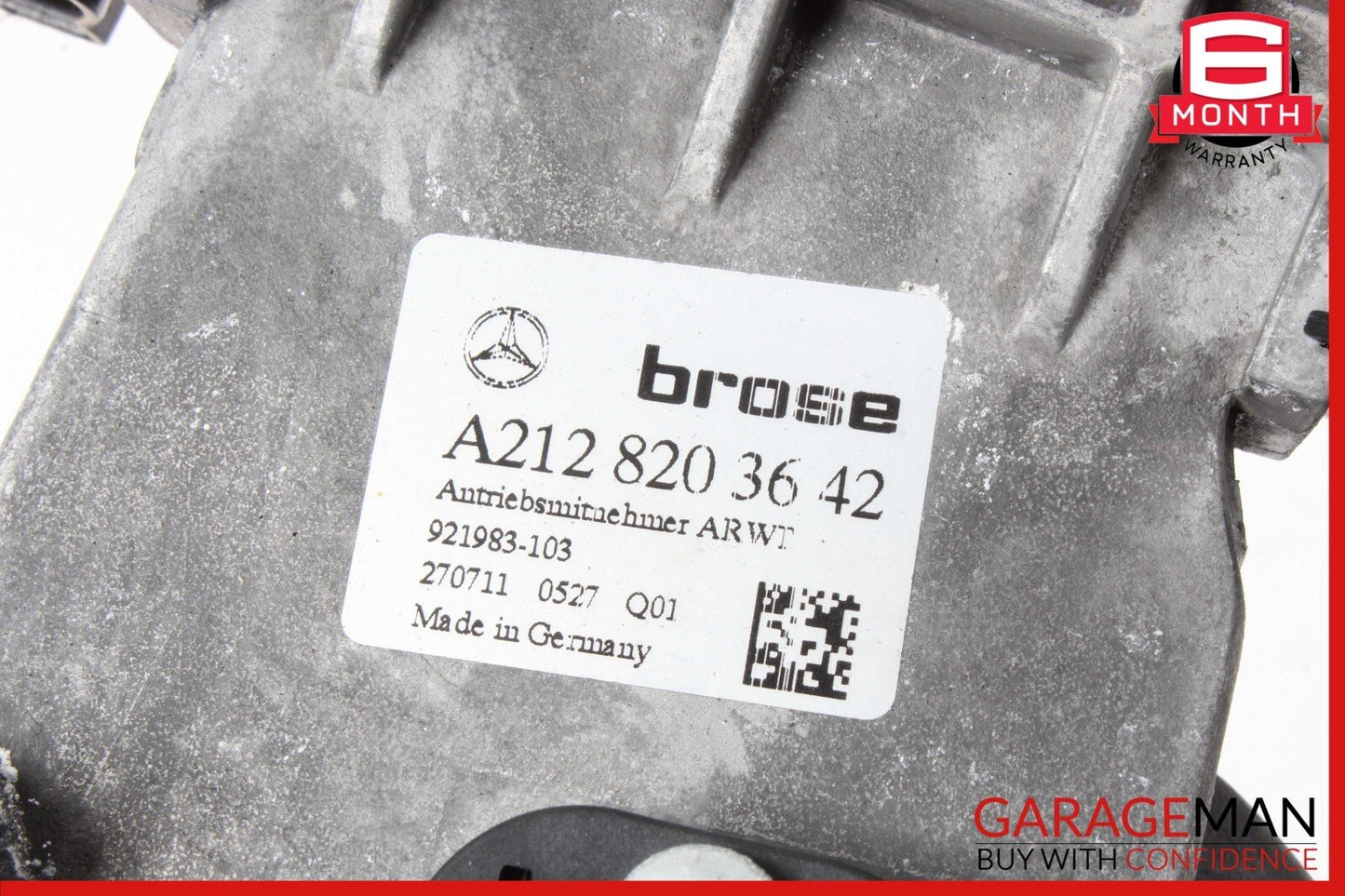 10-13 MERCEDES W212 E350 REAR TRUNK TAIL GATE POWER OPENER MOTOR 2128203642