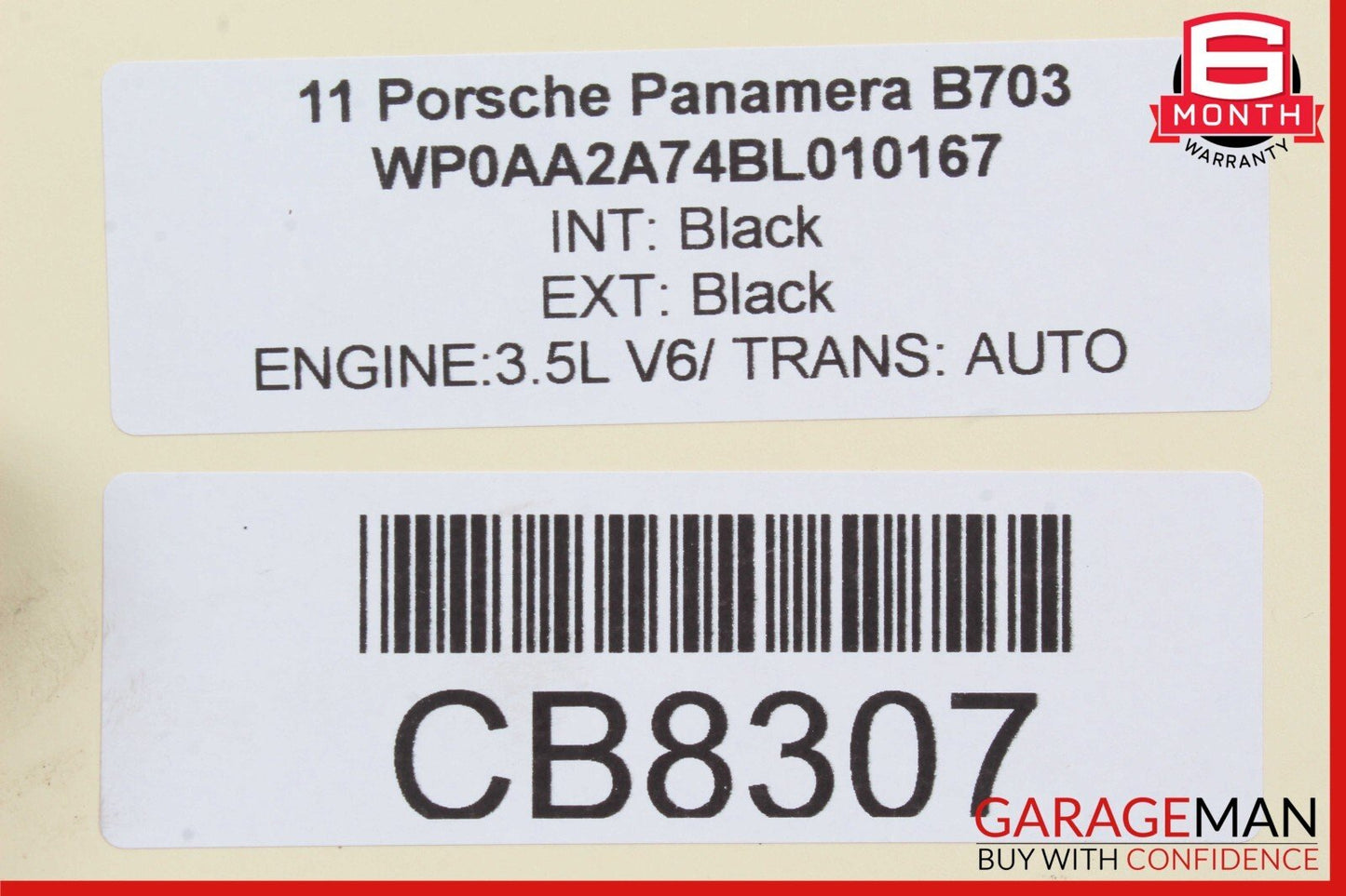 10-16 Porsche Panamera 970 Front Suspension Tower Strut Brace Bracket Frame OEM