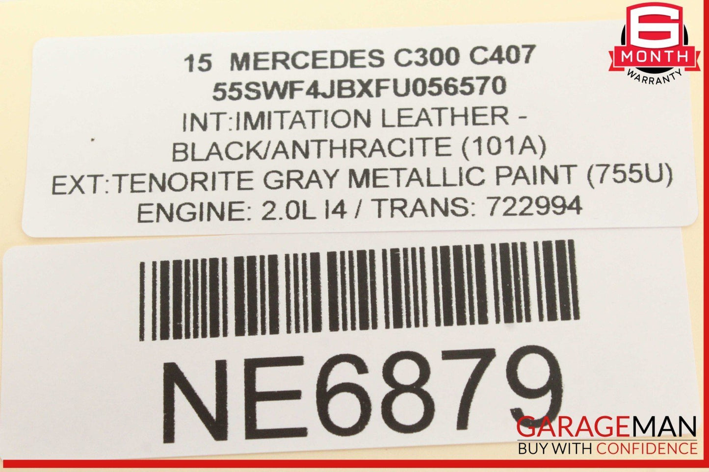15-18 Mercedes W205 C300 C400 Rear Trunk SAM Control Module Unit 2229009708 OEM