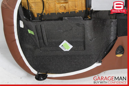14-17 Maserati Quattroporte M156 Rear Seat Cushion Bottom Lower Brown OEM