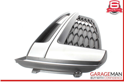 18-24 Audi S5 Front Left Driver Side Bumper Foglight Fog Light Grille Cover OEM