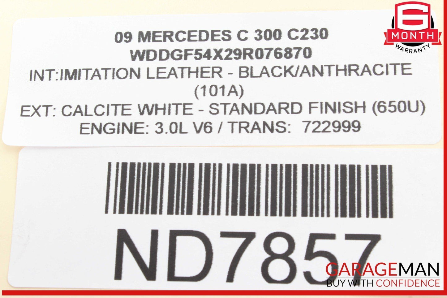 05-12 Mercedes W204 C300 SL550 Lower Oil Pan 2720100128 OEM