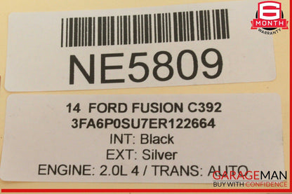 13-20 Ford Fusion Rear Left Driver Side Exterior Door Handle Silver OEM