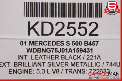 00-06 Mercedes W220 S500 S55 AMG Seat Control Module Front Right 2208206926 OEM