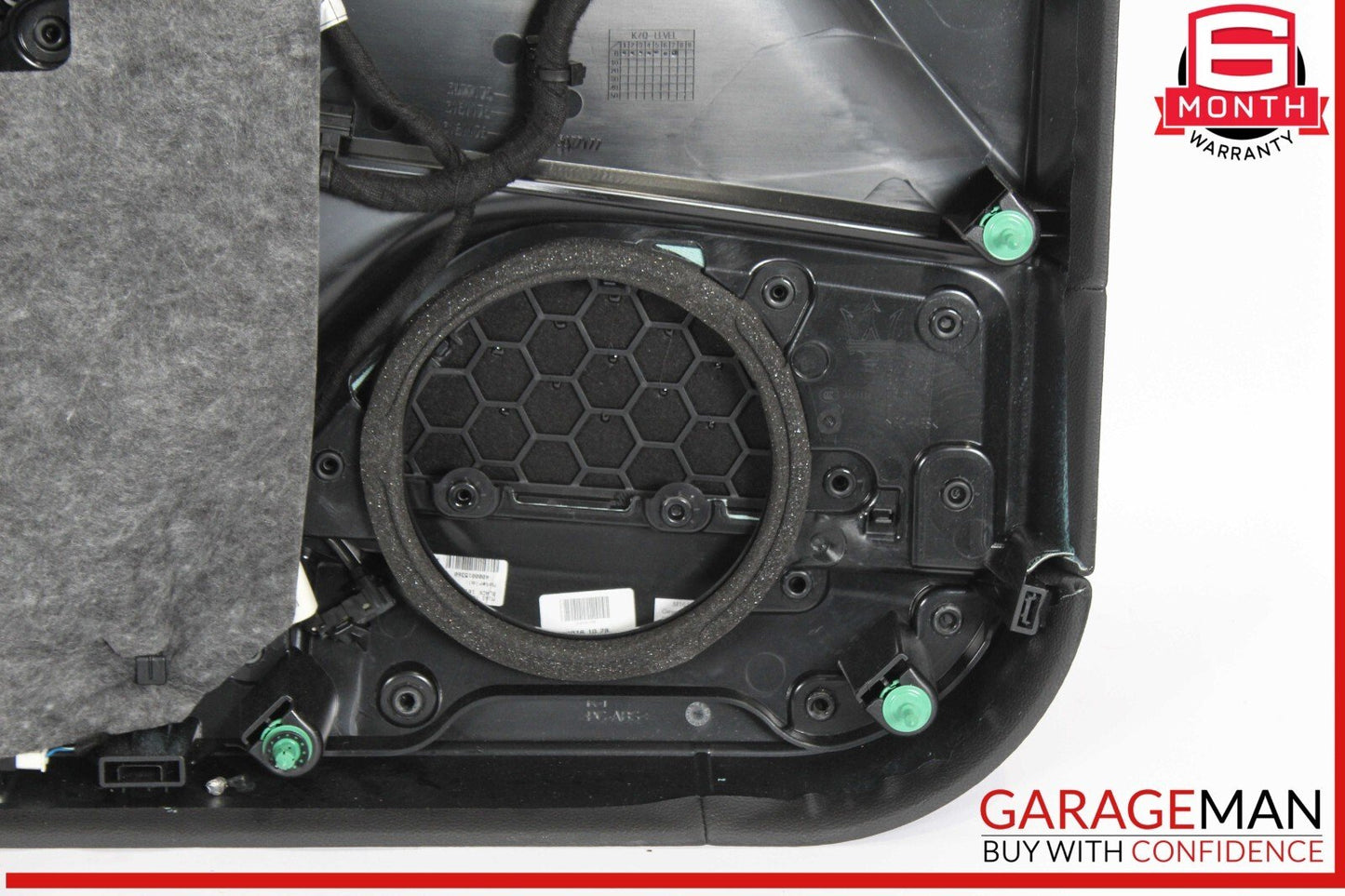 17-20 Maserati Levante M161 Interior Door Panel Front Right Side Black OEM