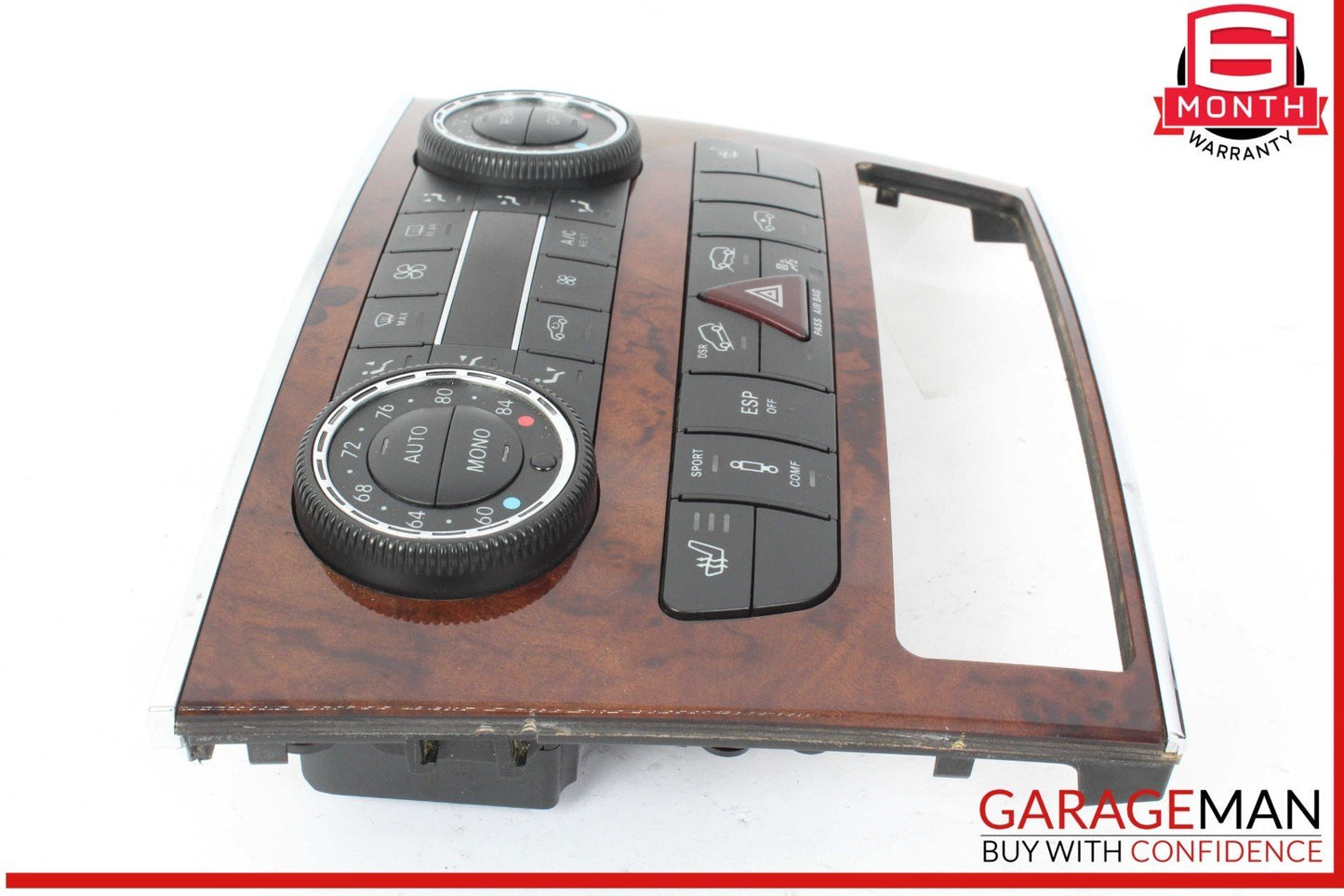 06-10 Mercedes W164 ML550 ML350 A/C Heater Climate Temperature Control Switch