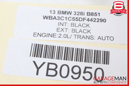 12-18 BMW F30 328i 528i Front Top Upper Overhead Dome Light Lamp Reading Map OEM