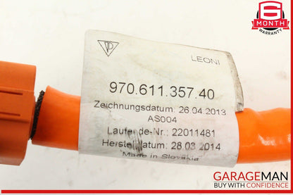 12-16 Porsche Panamera 970 E-Hybrid High Voltage Battery Cable Line OEM