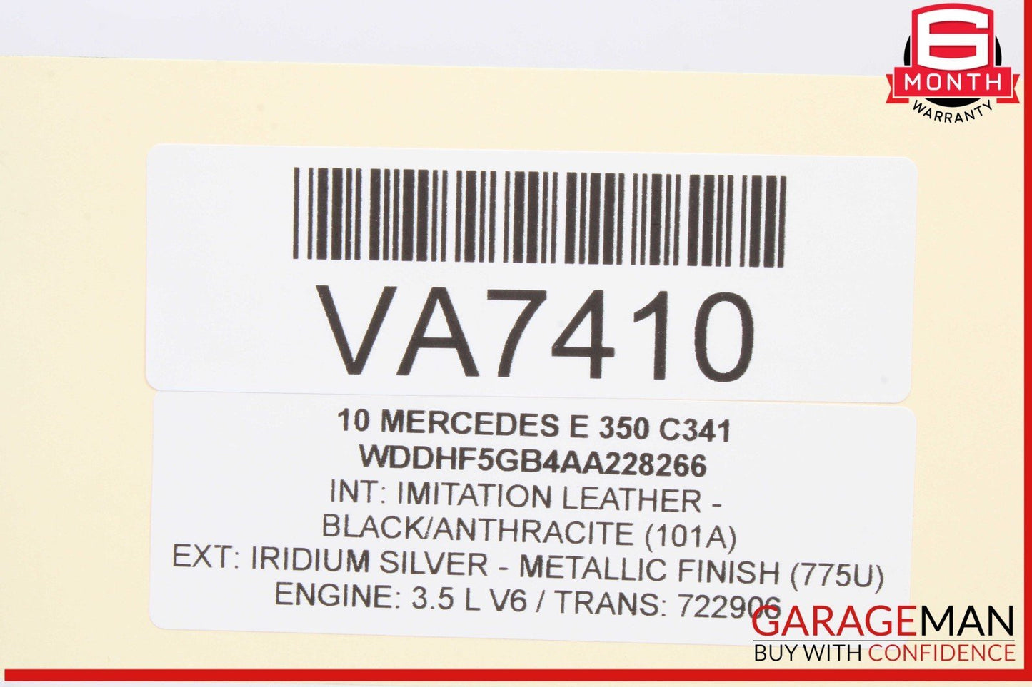 10-16 Mercedes W212 E350 Front Left Driver Side Lower Wishbone Control Arm OEM