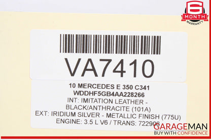 10-16 Mercedes W212 E350 Front Left Driver Side Lower Wishbone Control Arm OEM