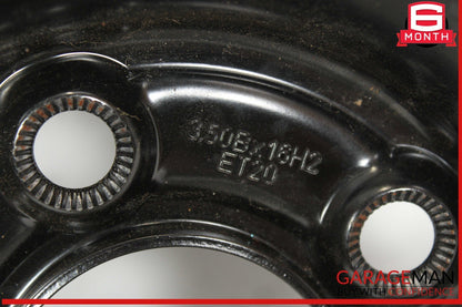 08-14 Mercedes W204 C250 C300 Emergency Spare Tire Donut Wheel Rim 125 90 16"