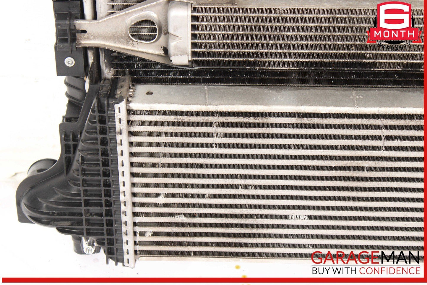 07-09 Mercedes W164 ML320 Cooling Radiator AC A/C Condenser Oil Cooler OEM