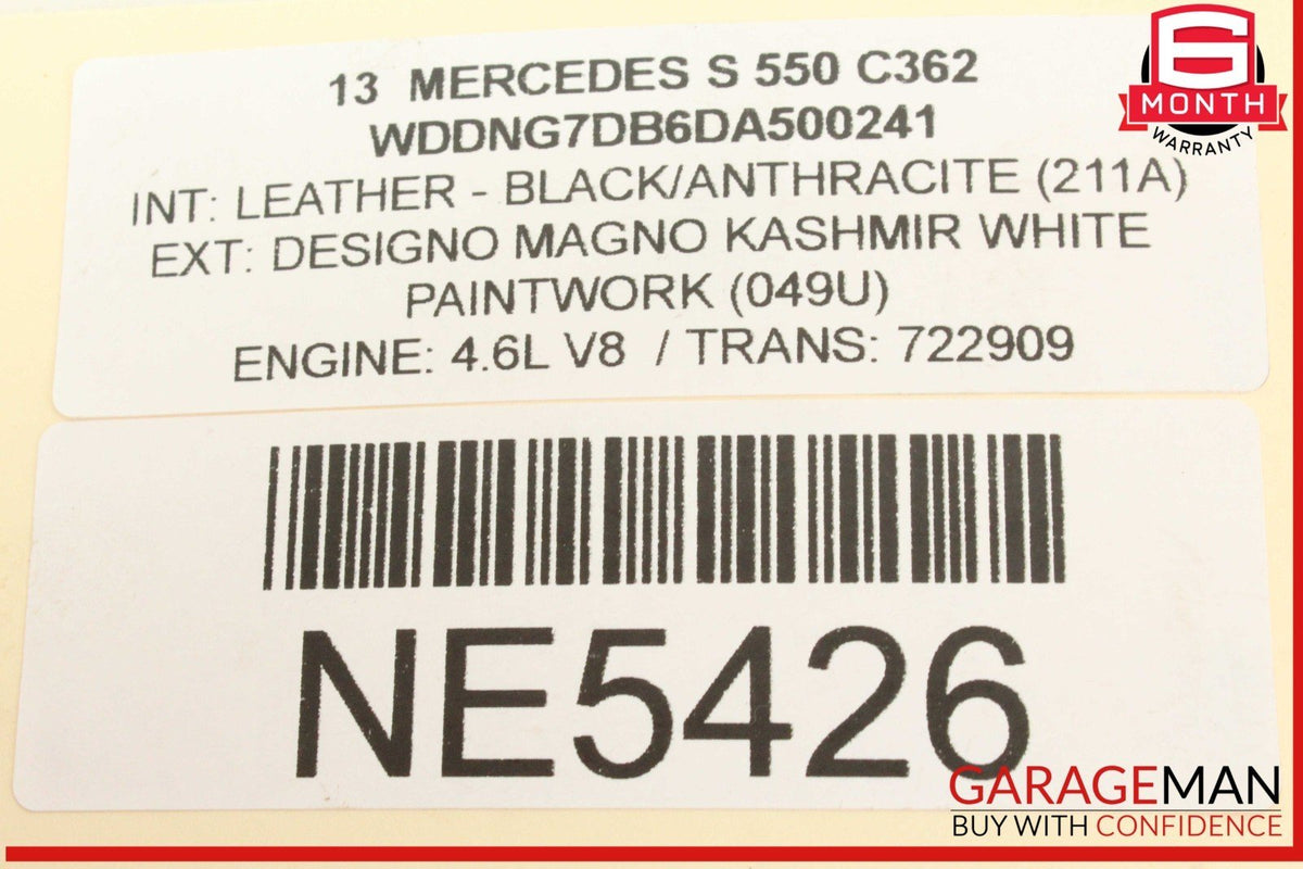 11-20 Mercedes W221 S550 GL450 Engine Coolant Motor Water Pump 2782010007 OEM