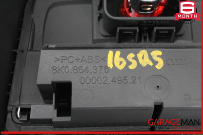 09-17 Audi SQ5 Q5 Rear Center Console AC A/C Air Vent Panel Black 8K0864376 OEM