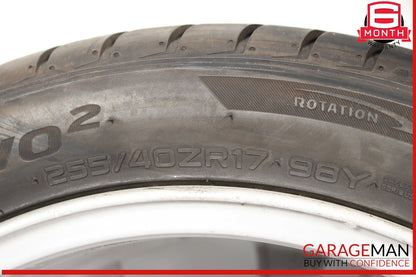 10-11 Mercedes W207 E350 E550 Complete Wheel Tire Rim Set of 4 Pc R17 OEM
