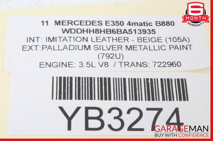 10-13 Mercedes W212 E350 E550 Speedometer Odometer Instrument Cluster Gauge OEM